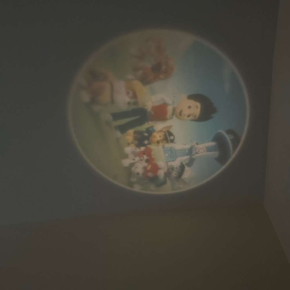Paw Patrol Light with Changing Pictures